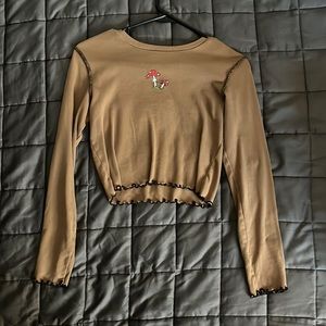 Brown Mushroom Tee